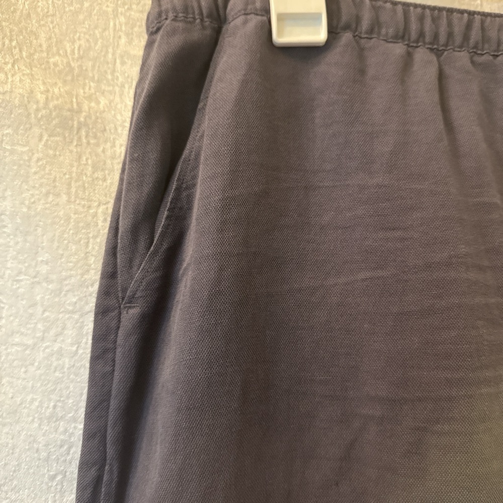 Calypso St Barth Linen Blend Gray Women's Maxi Skirt. Women's XL - Picture 4 of 8